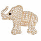 Brooch Pave Gold Elephant Lapel Pin for Women