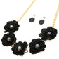 Five Flowers Necklace Set