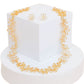 Chain Necklace Flower Linked Gold Set for Women