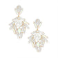 Drop Show Stopping Aurbo Marquise Crystal Earrings