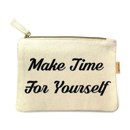 Make Time for Yourself Eco Pouch