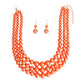 Orange Pearl 3 Layer Set