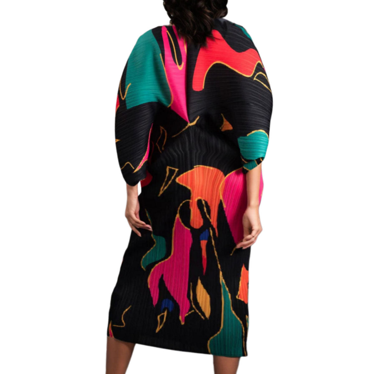 One Size Dolman Ruched Dress