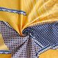 5XL Yellow Geometric Jumper
