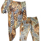 3XL Animal Print Tunic Set