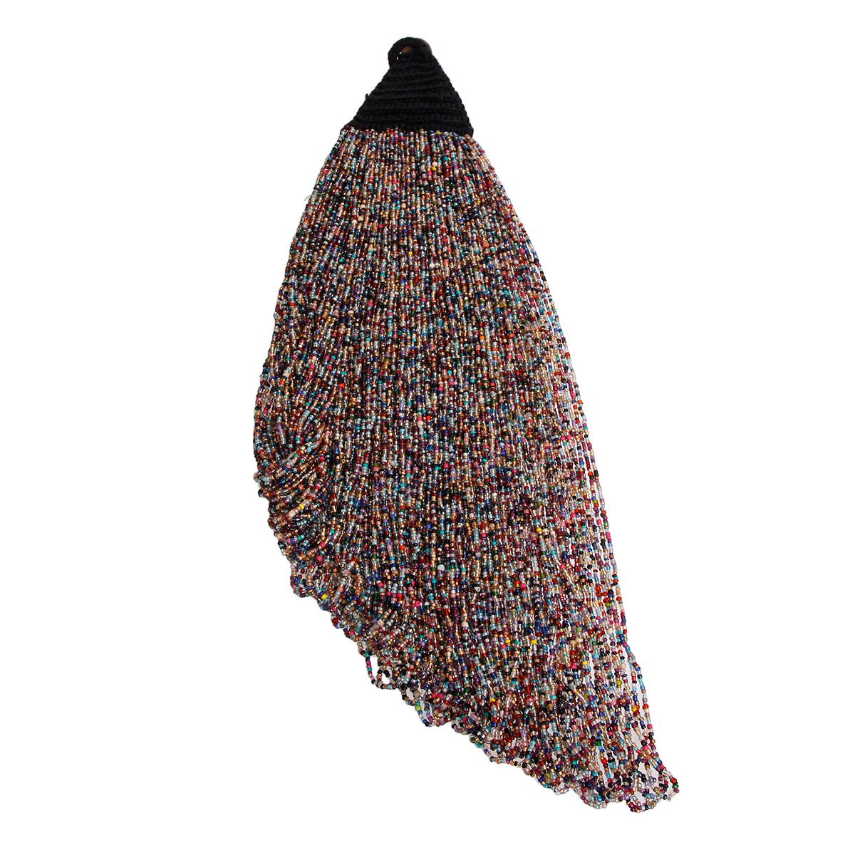 Dark Multi Sead Bead 100 Strand Necklace