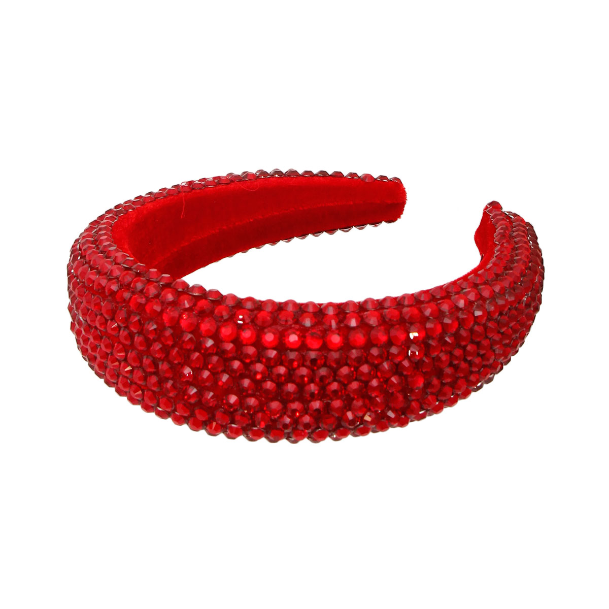 Red Crystal Padded Headband