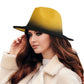 Yellow Ombre Fedora