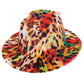 Rainbow Leopard Fedora
