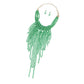 Necklace Green Cluster Fringe Pearls for Women