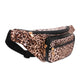 Leopard and Black Fanny Pack