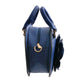 Blue Rose Rounded Handbag
