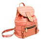 Pink Croc Cinch Backpack Set