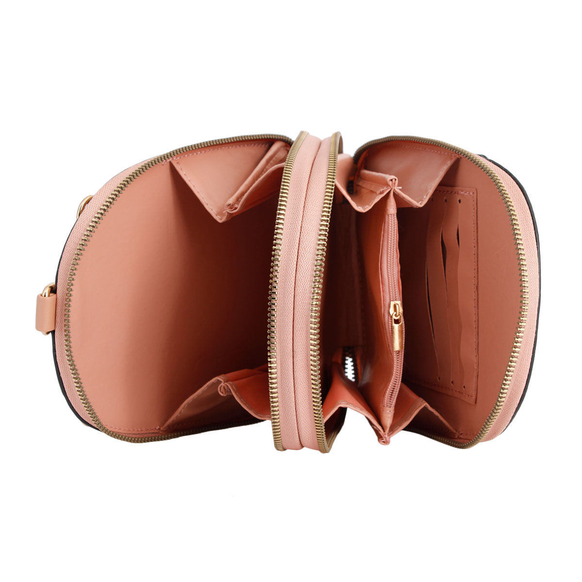 Mauve Pink Flower Mini Backpack