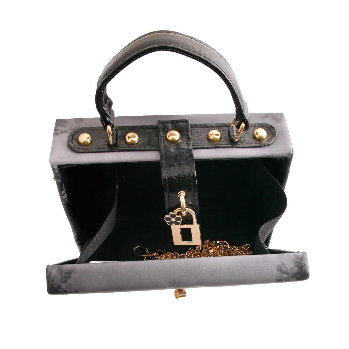 Michelle Obama Padded Square Clutch