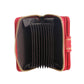 Red Stitched Bifold Wallet