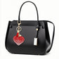 Red Heart Keychain Clip