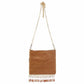 Brown Boho Beaded Crossbody