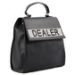 Black Rhinestone DEALER Handbag