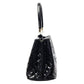 Black Quilted Queen Tote Handbag