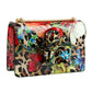Leopard 3D Flower Crossbody