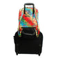 Multi Color Grafitti Trolley Sleeve Backpack