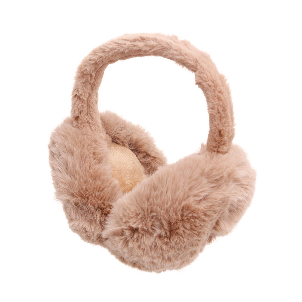 Super Soft Brown Fur Earmuffs