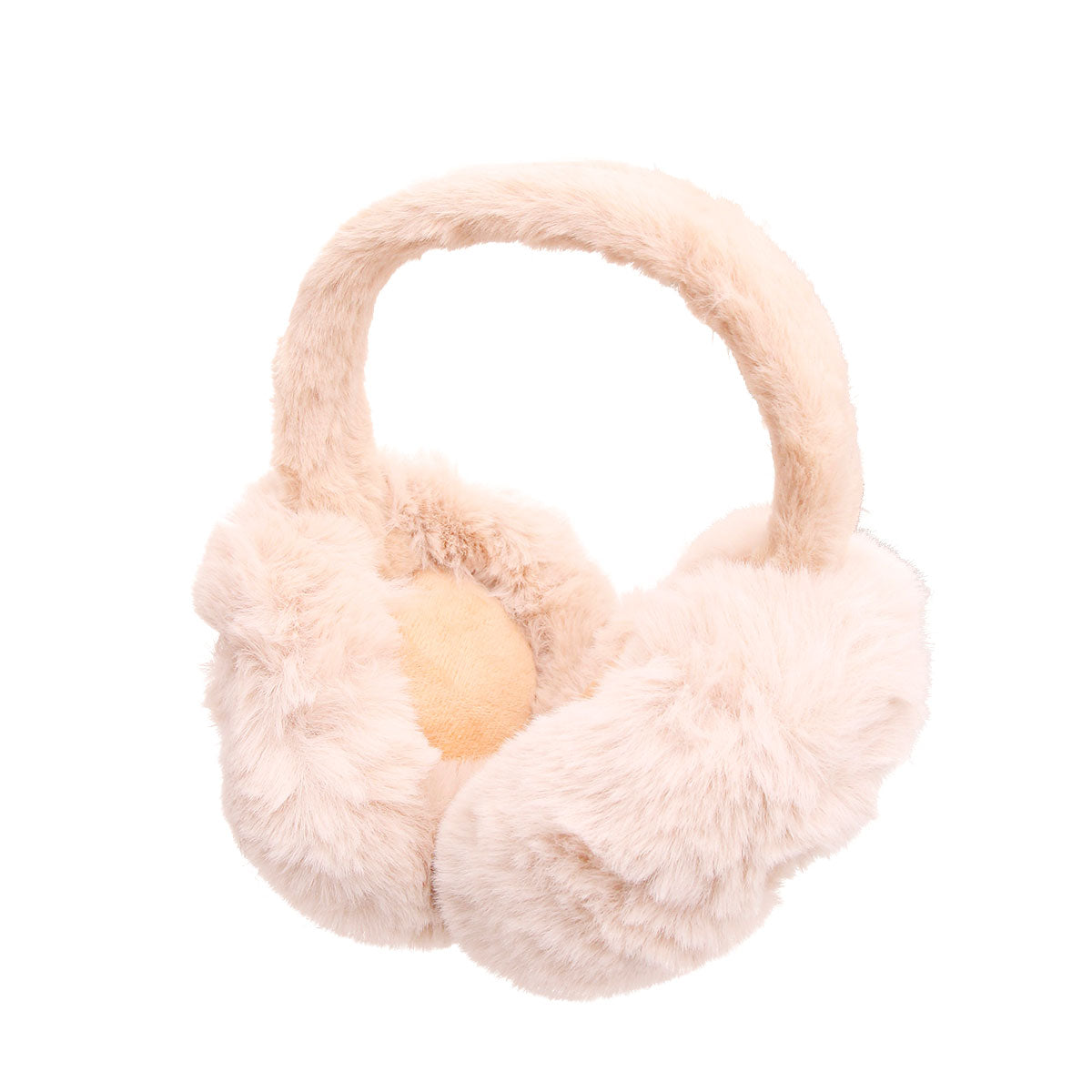 Super Soft Light Brown Fur Earmuffs