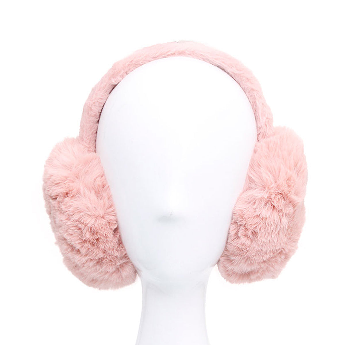 Super Soft Mauve Fur Earmuffs