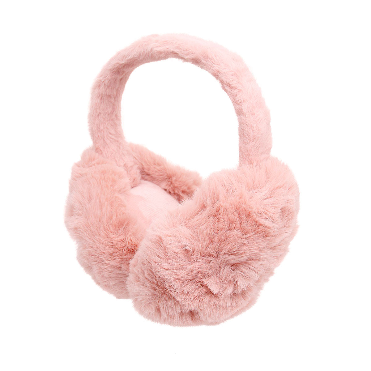 Super Soft Mauve Fur Earmuffs