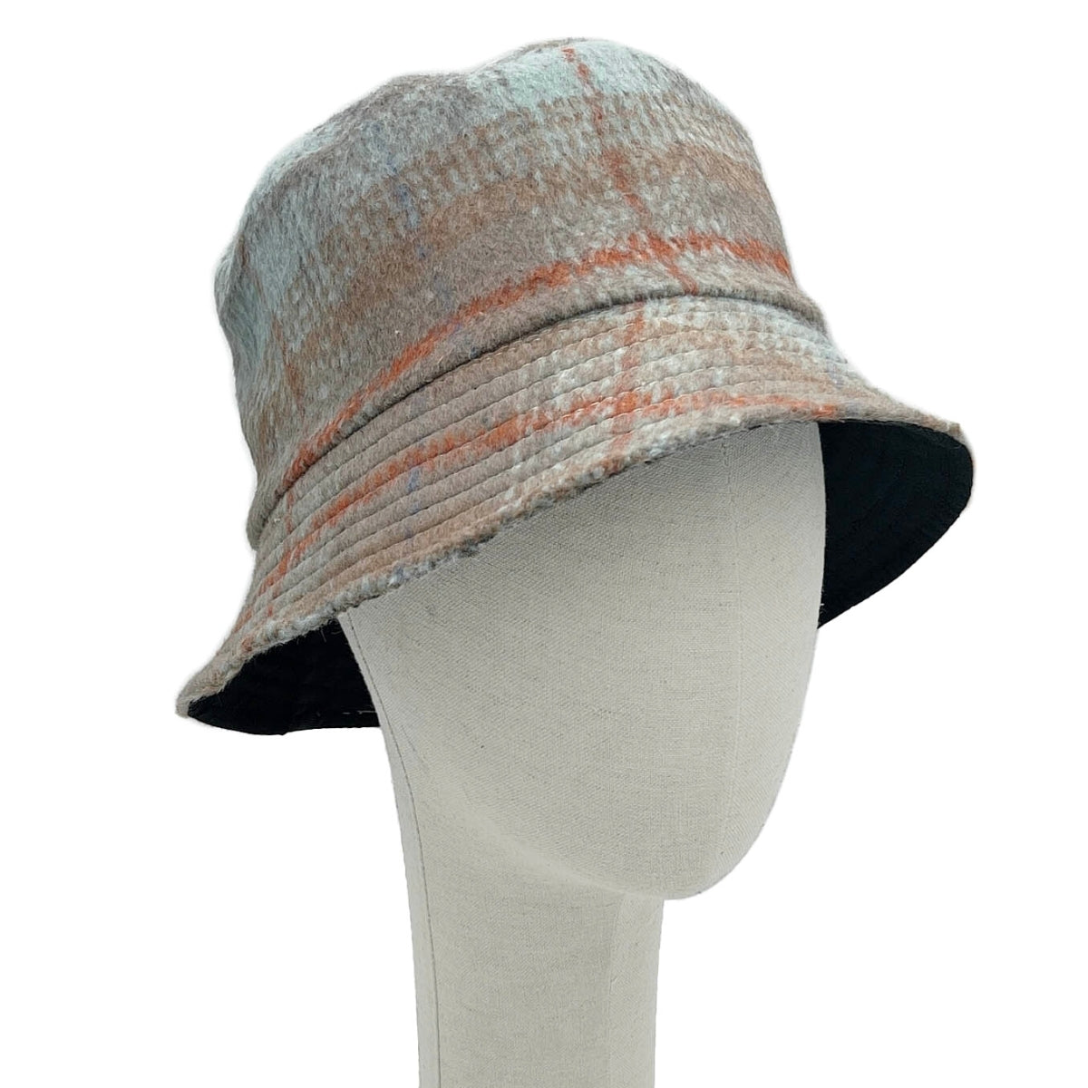 Blue Signature Plaid Bucket Hat