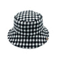 Black Buffalo Plaid Bucket Hat