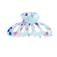 Blue Marble Big Hair Claw Clip
