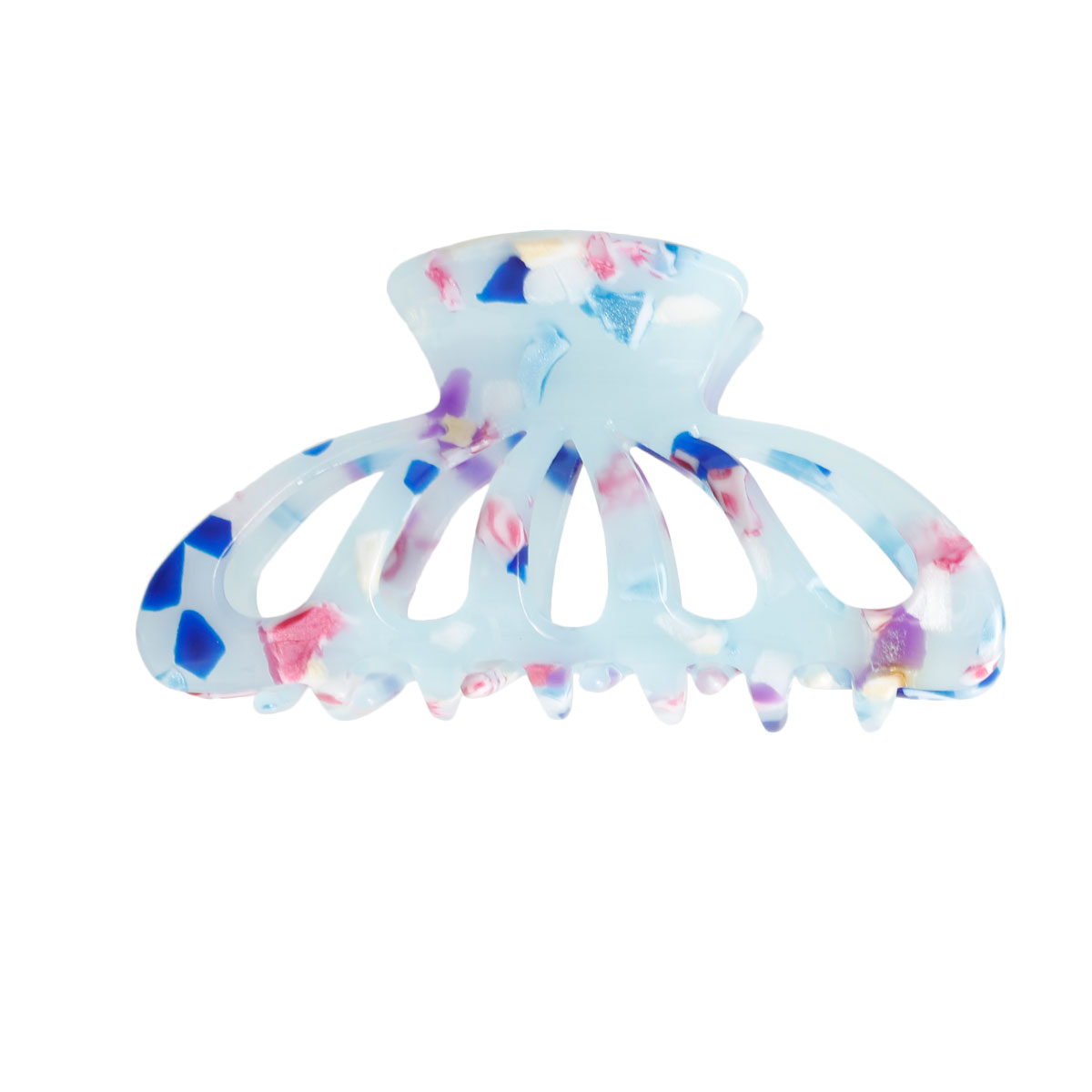 Blue Marble Big Hair Claw Clip