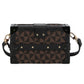 Designer Brown Mini Suitcase Clutch