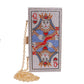 Silver Queen of Hearts Rhinestone Clutch