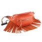 Orange Fringe Fanny Pack