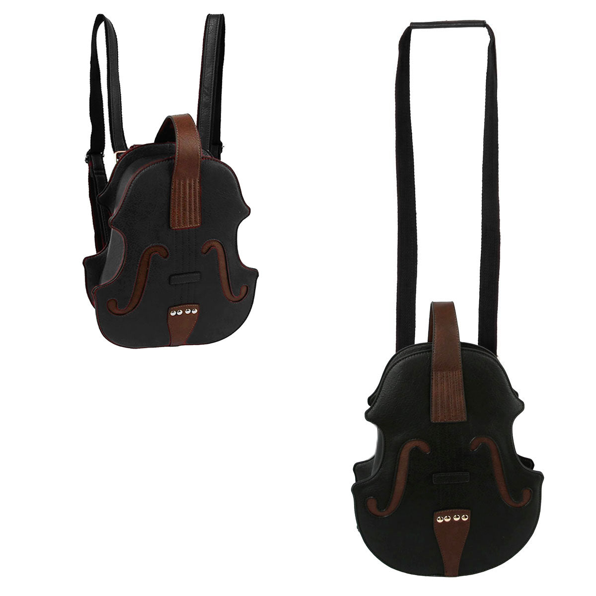 Black Violin Convertible Backpack
