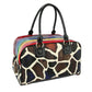 Giraffe Rainbow Zipper Handbag