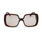 Retro Square Clear Sunglasses