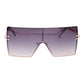 Black Gradient Square Visors