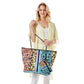 Rainbow Leopard Beach Tote Set