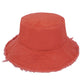Coral Wired Brim Bucket Hat