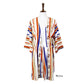 White Stripe Designer Horsebit Cover Up