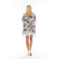 Zebra and Snake Print Cover Up