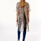 Lightweight Leopard Print Kimono