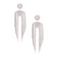 Silver Waterfall Duster Earrings