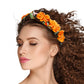 Mustard Flower Fabric Headband