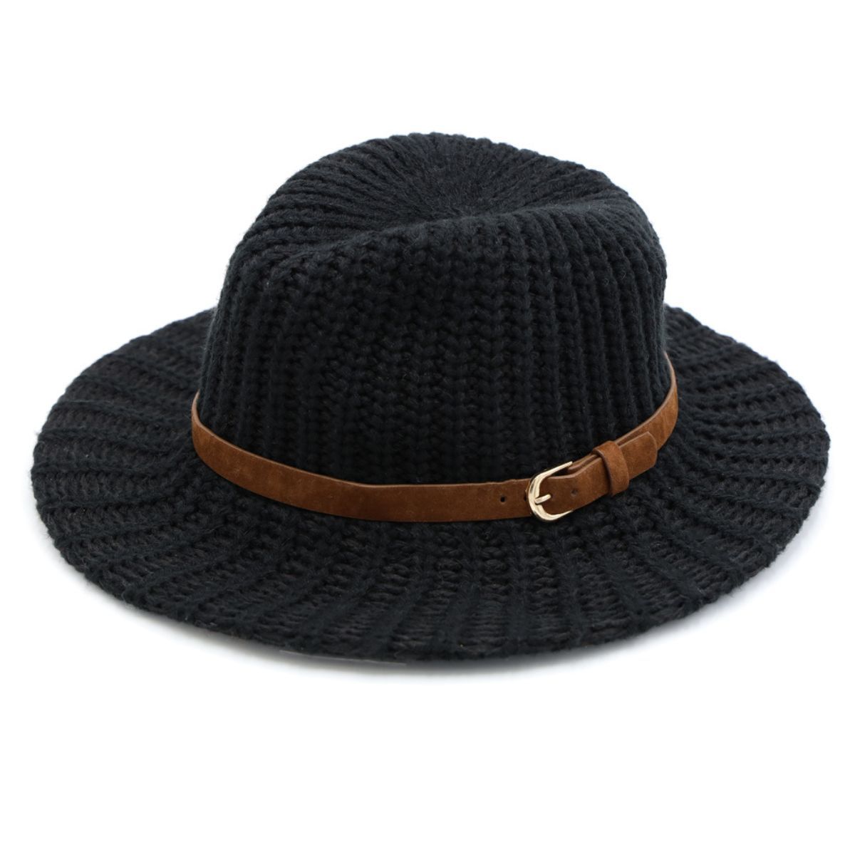Black Knit Panama