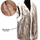 Faux Fur Long Vest